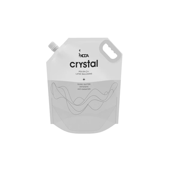 KODA Crystal 2400ml prémium fény latex léggömbökhöz