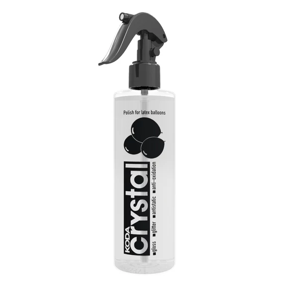 KODA Crystal 300ml prémium fény latex léggömbökhöz