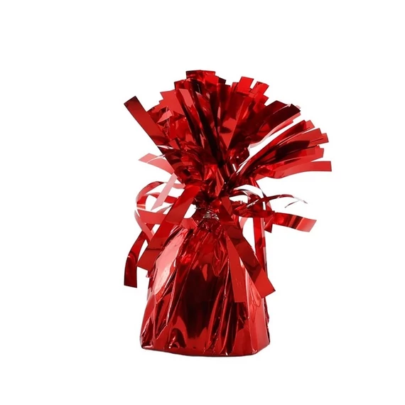 Lufi súly fóliás piros 150g